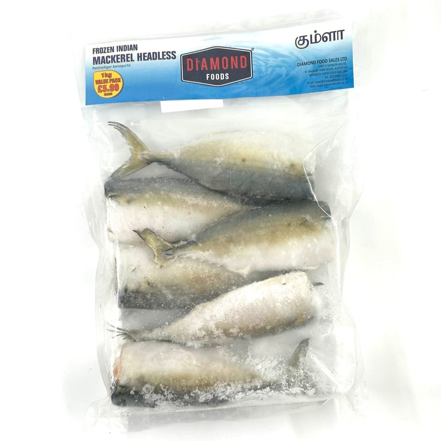 DIAMOND HEADLESS MACKEREL - 1KG - DIAMOND