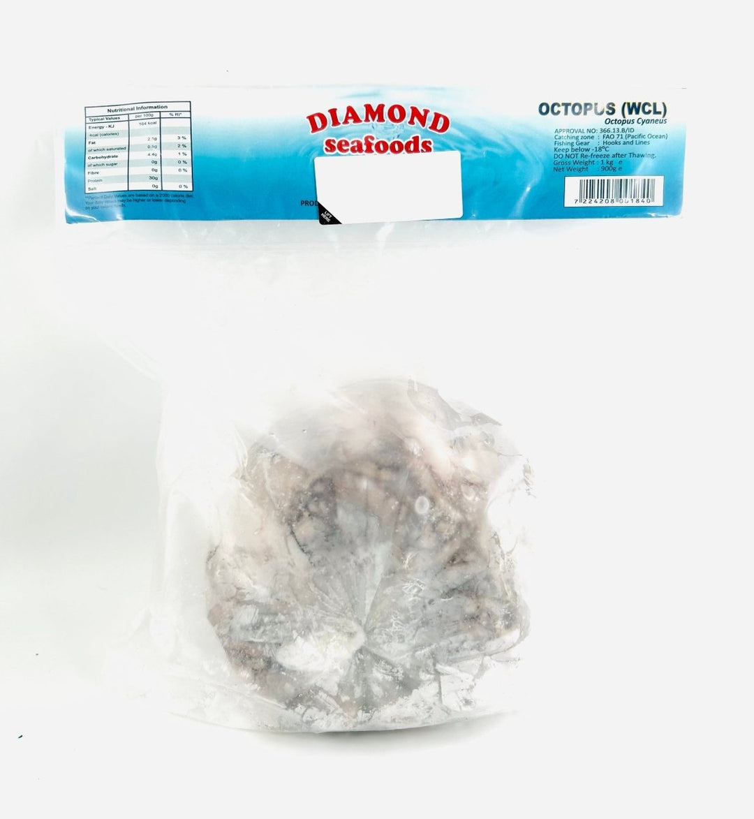 DIAMOND OCTOPUS WHOLE - 1KG - DIAMOND