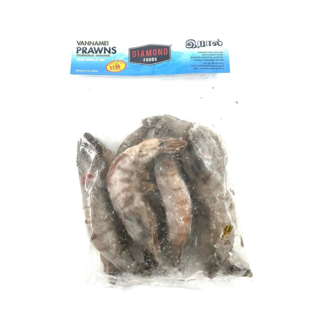 DIAMOND PRAWNS WHOLE 16/20 - 400G - DIAMOND