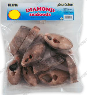 DIAMOND TILAPIA STEAKS - 700G - DIAMOND