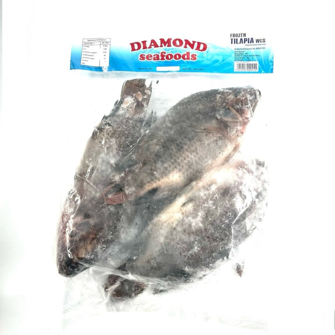 DIAMOND TILAPIA WGS 800G UP 3KG - DIAMOND