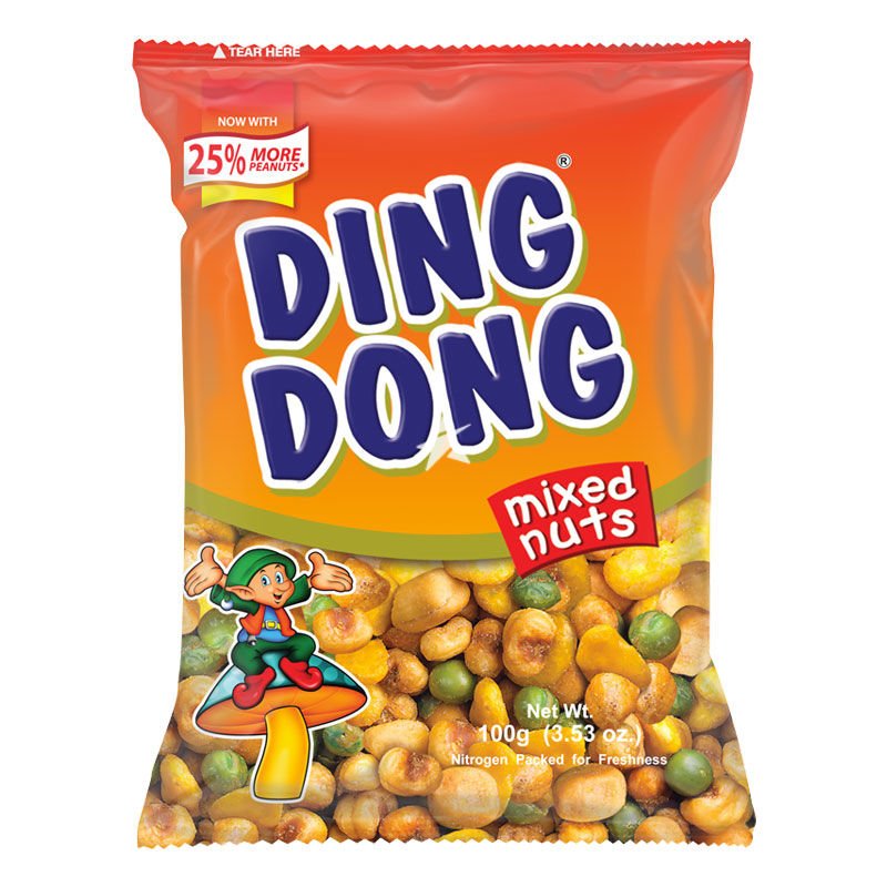 DING DONG MIXED NUTS - 100G - DING DONG