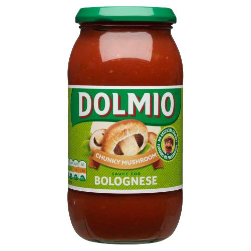 DOLMIO CHUNKY MUSHROOM BOLOGNESE SAUCE - 500G - DOLMIO