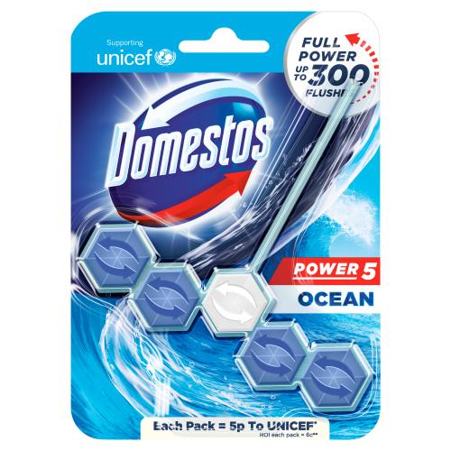 DOMESTOS POWER 5 RIMBLOCK OCEAN - 1PK - DOMESTOS