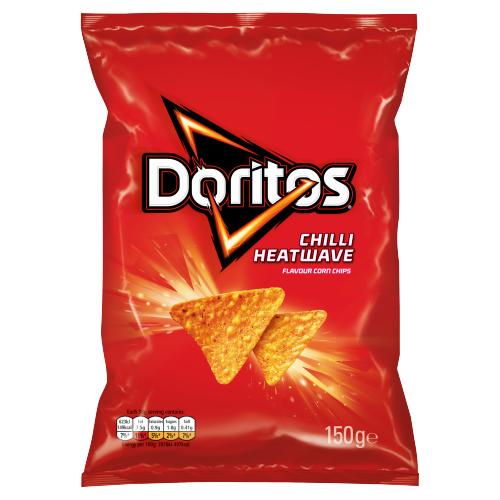 DORITOS CHILLI HEATWAVE - 140G - DORITOS