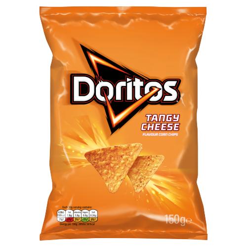 DORITOS TANGY CHEESE - 140G - DORITOS