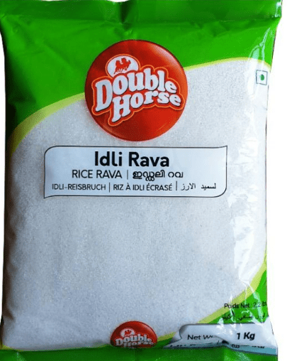 DOUBLE HORSE IDLY RAVA - 1KG - DOUBLE HORSE