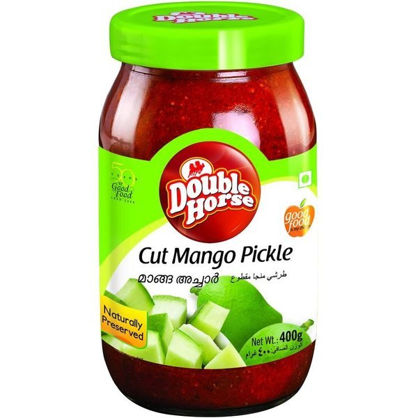 DOUBLE HORSE MANGO PICKLE - 400G - DOUBLE HORSE