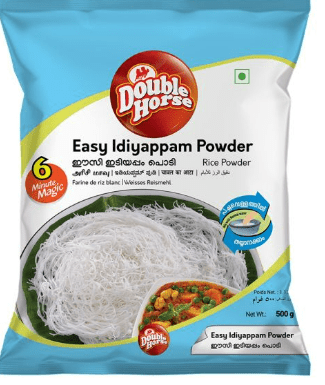 DOUBLE HORSE RICE POWDER IDIYAPPAM POWDER - 1KG - DOUBLE HORSE