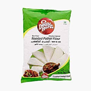 DOUBLE HORSE ROASTED PATHIRI FLOUR - 1 KG - DOUBLE HORSE