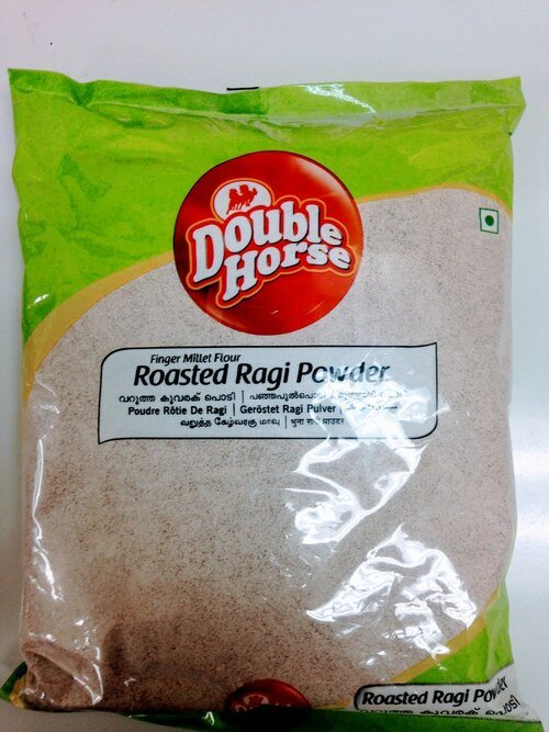 DOUBLE HORSE ROASTED RAGI POWDER - 1KG - DOUBLE HORSE