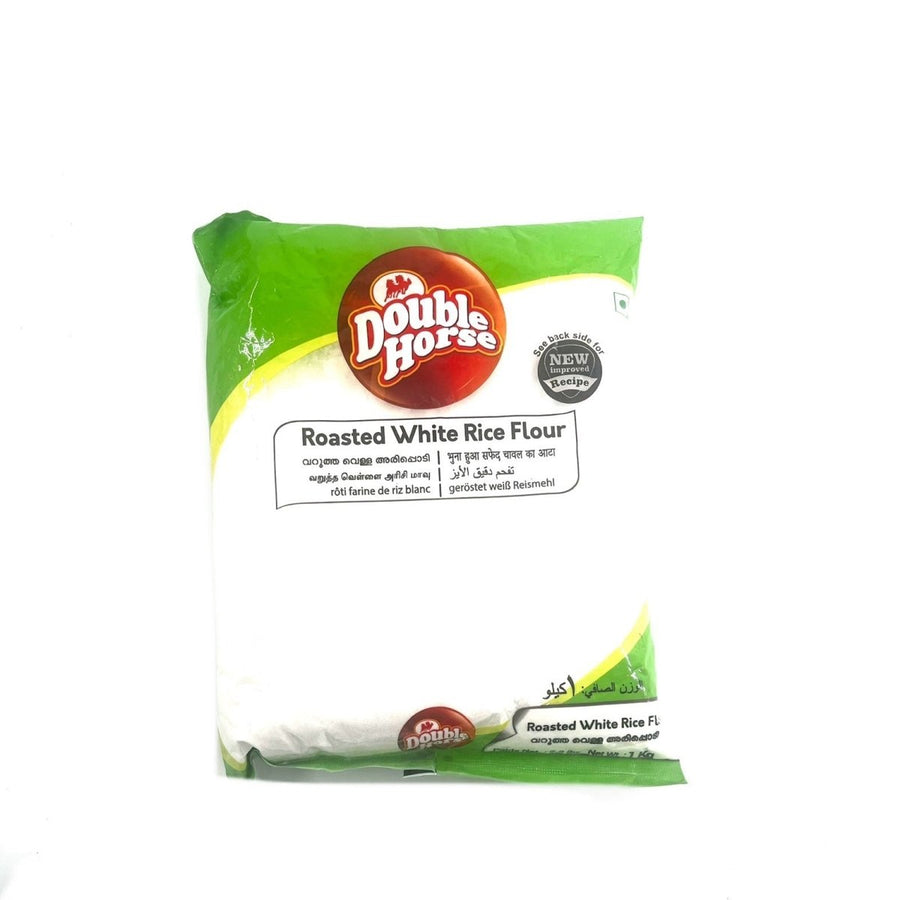 DOUBLE HORSE ROASTED WHITE RICE FLOUR - 1KG - DOUBLE HORSE