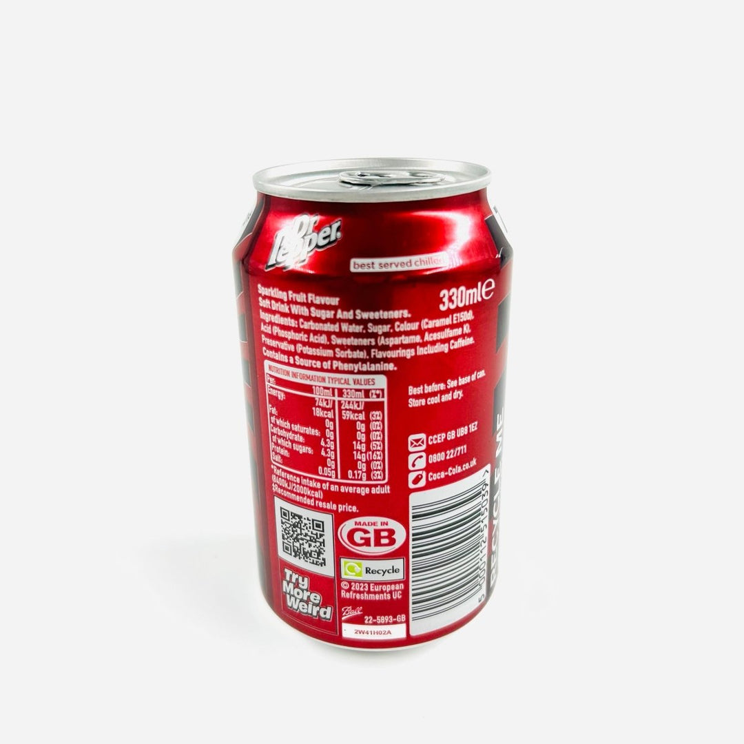 DR PEPPER - 330ML - DR PEPPER