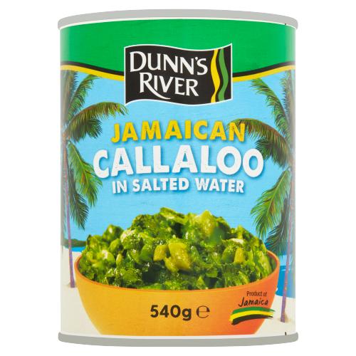 DUNN'S RIVER JAMAICAN CALLALOO IN SALTED WATER - 540G - DUNN'S RIVER