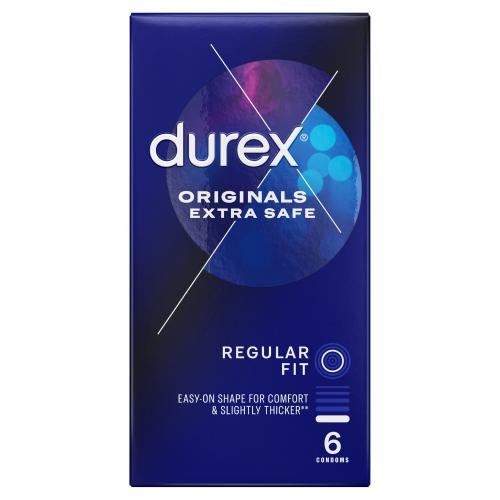 DUREX EXTRA SAFE - 6PK - DUREX