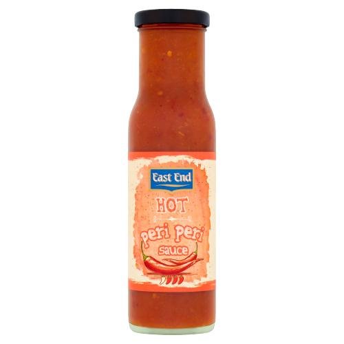 EAST END HOT PERI PERI SAUCE - 250G - EAST END