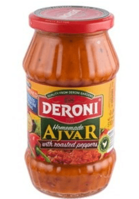 Eggplant And Pepper Spread "Homemade Ajvar", Deroni 510g (SOB) - Branded