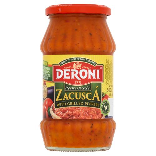 Eggplant And Pepper Spread "Homemade Zakuska", Deroni 500g (SOB) - Branded