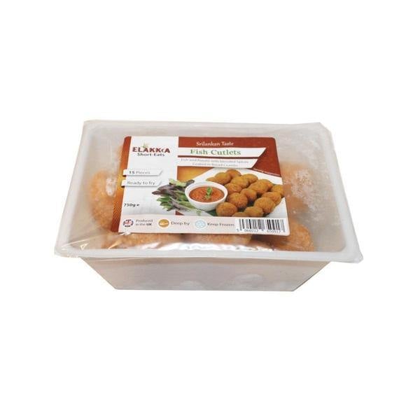 ELAKKIA FISH CUTLETS 15 PIECES - 750G - ELAKKIA