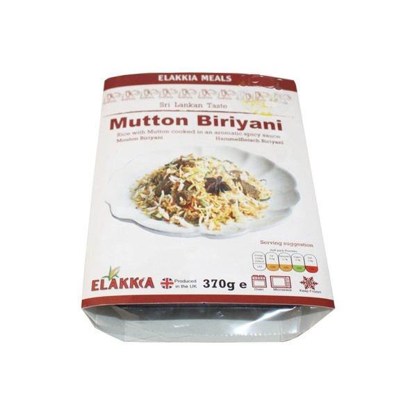 ELAKKIA MUTTON BIRIYANI - 375G - ELAKKIA