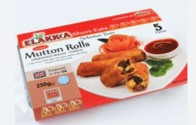 ELAKKIA MUTTON ROLLS 5PCS - 270G - ELAKKIA