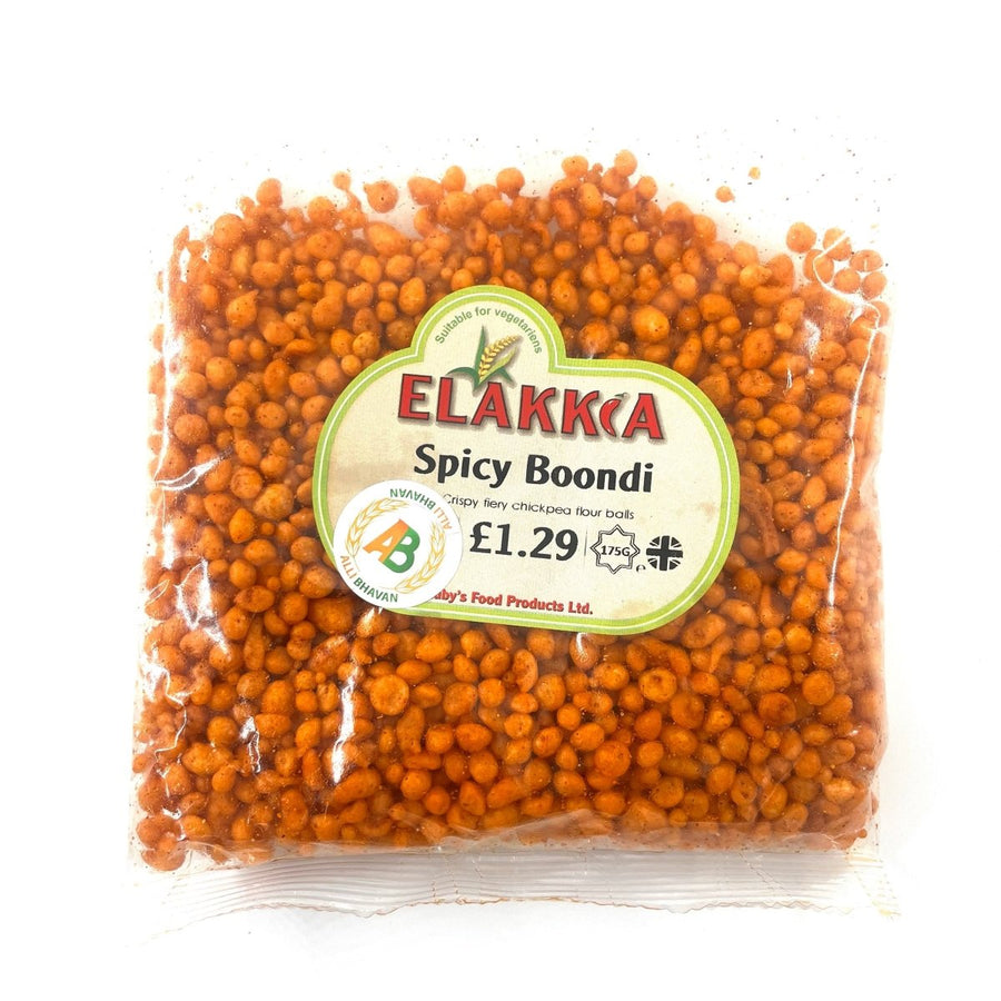 ELAKKIA SPICY BOONDI - 175G - ELAKKIA