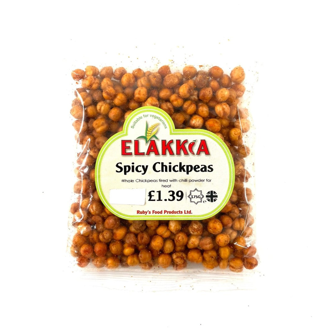 ELAKKIA SPICY CHICKPEAS - 175G - ELAKKIA