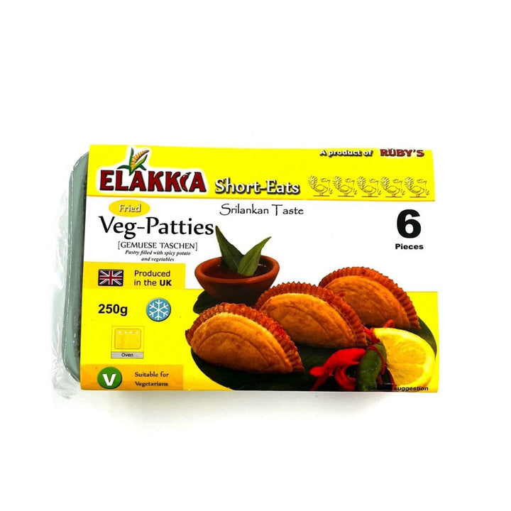 ELAKKIA VEG PATTIES - 6 PIECES - ELAKKIA