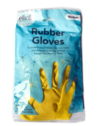 ELLIOTT RUBBER GLOVES MEDIUM - 1 PIECE - ELLIOTT