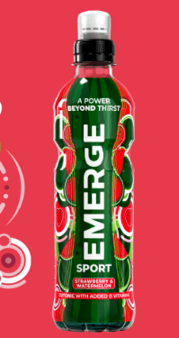 EMERGE STRAWBERRY ISOTONIC - 500ML - EMERGE