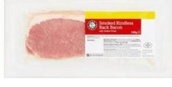 ES SMOKED BACK BACON - 150G - ES