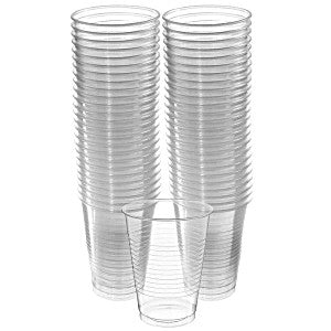 ESSENTIAL SUPER VALUE CLEAR CUPS - 100 PACK - ESSENTIAL SUPER VALUE