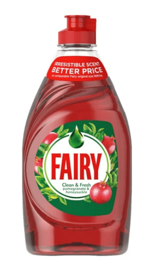 FAIRY CLEAN & FRESH WUL POMEGRANATE & HONEYSUCKLE - 433ML - FAIRY