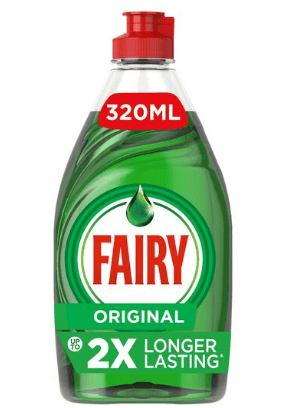 FAIRY WASHING UP LIQUID ORIGINAL - 320ML - FAIRY