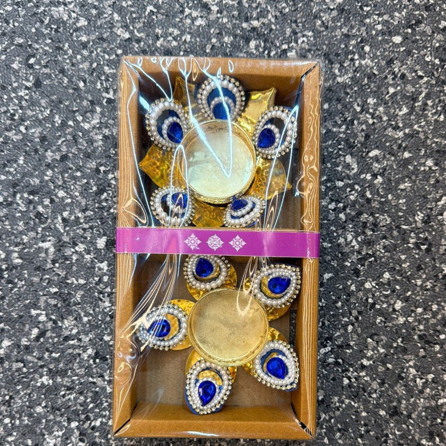 Fancy Diya - 2pack - ALLI BHAVAN