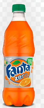 FANTA ORANGE ZERO - 500ML - FANTA