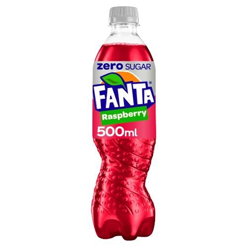 FANTA RASPBERRY ZERO - 500ML - FANTA