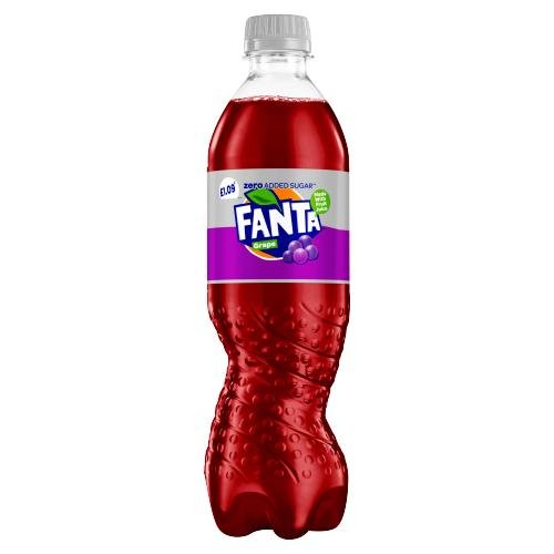 FANTA ZERO GRAPE - 500ML - FANTA