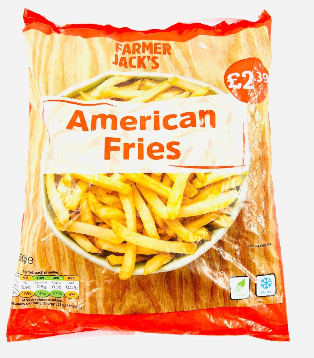 FARMER JACK'S AMERICAN FRIES - 750G - Branded