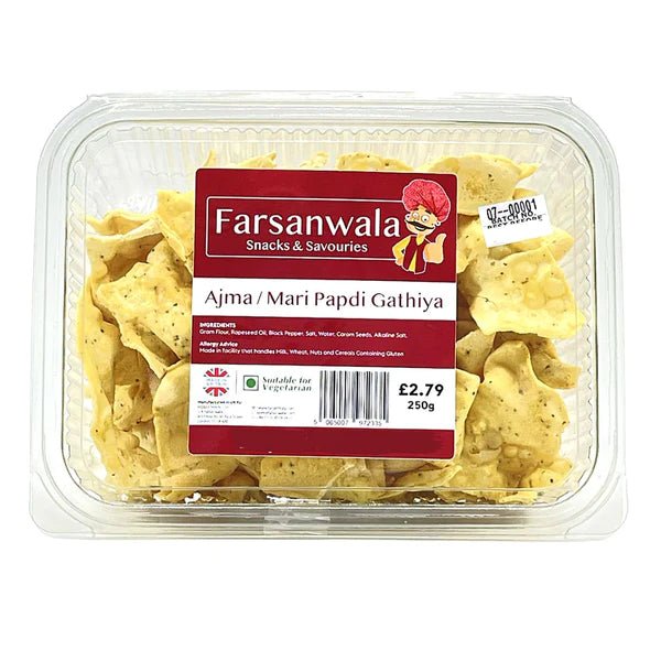 FARSANWALA AJMA/MARI PAPDI GATHIYA - 250G - FARSANWALA