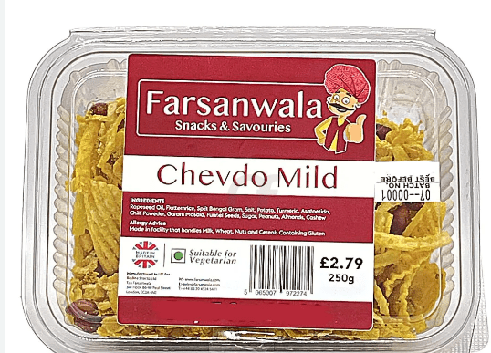 FARSANWALA CHEVDO MILD - 250G - FARSANWALA