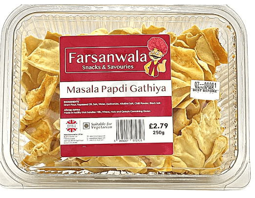 FARSANWALA MASALA PAPDI GATHIYA - 250G - FARSANWALA