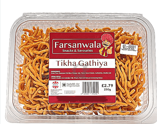 FARSANWALA TIKHA GATHIYA - 250G - FARSANWALA