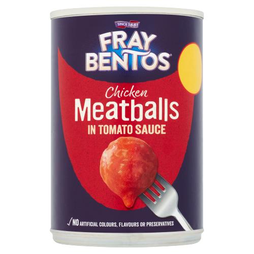 F/BENTOS MEATBALLS IN TOMATO SAUCE - 380G - F/BENTOS