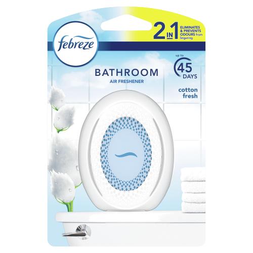 FEBREZE BATHROOM AIR FRESHENER COTTON - 1PACK - FEBREZE