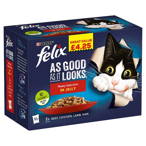 FELIX AGAIL MEAT 12PK - 100G - FELIX