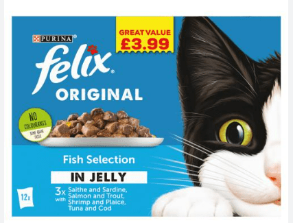 FELIX S POUCH FISH SELECTION - 1.2KG - FELIX