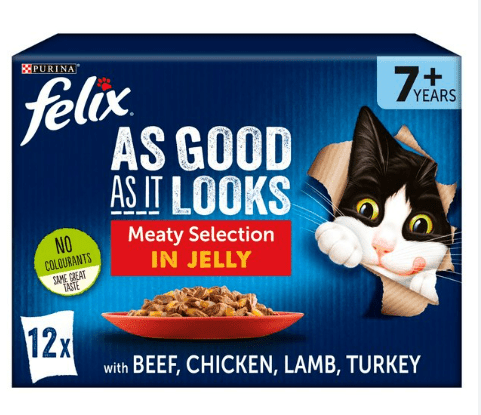 FELIX S POUCH MEAT SELECTION - I.2KG - FELIX