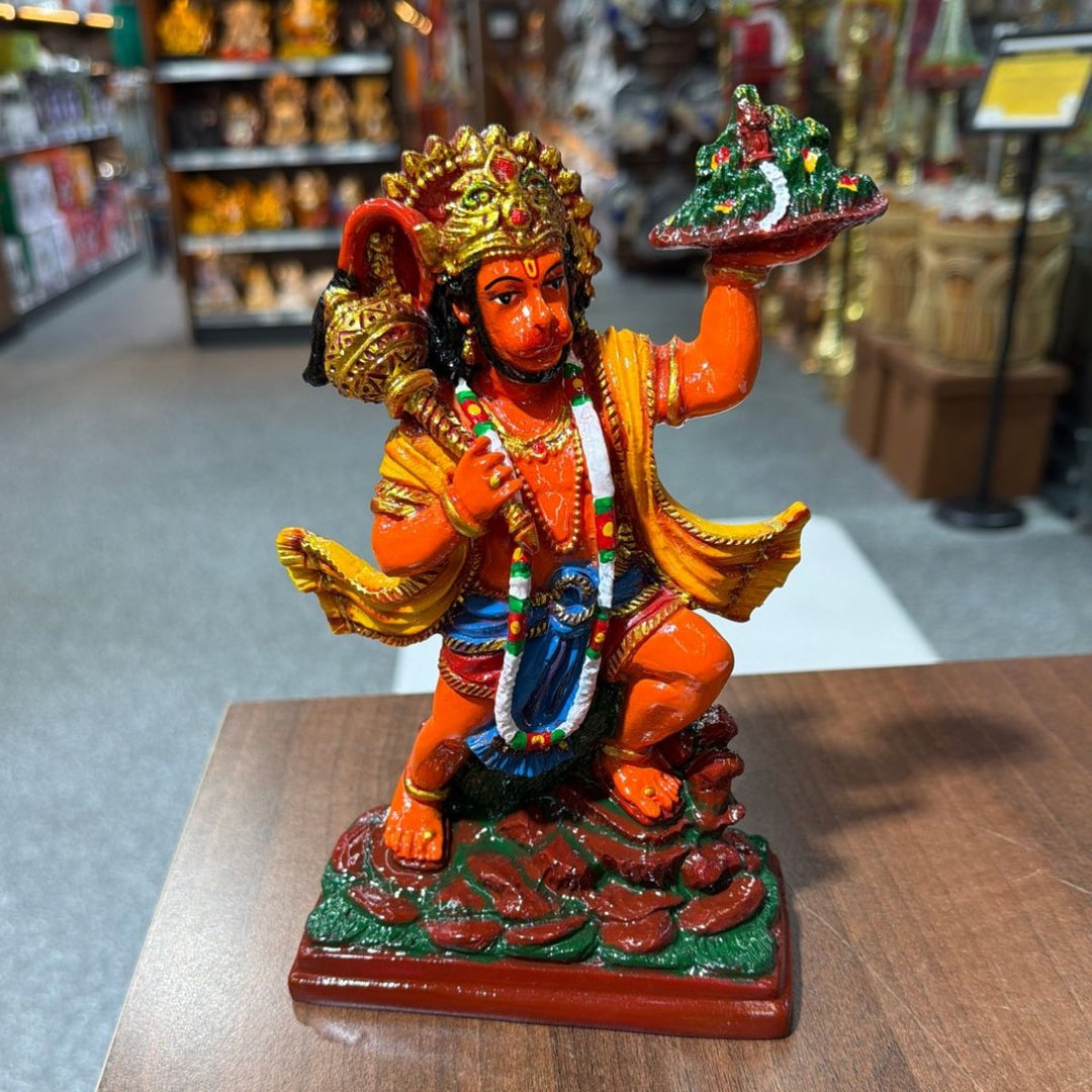 Fibre Hanuman Sendhur Mahaveer - H9inch - ALLI BHAVAN