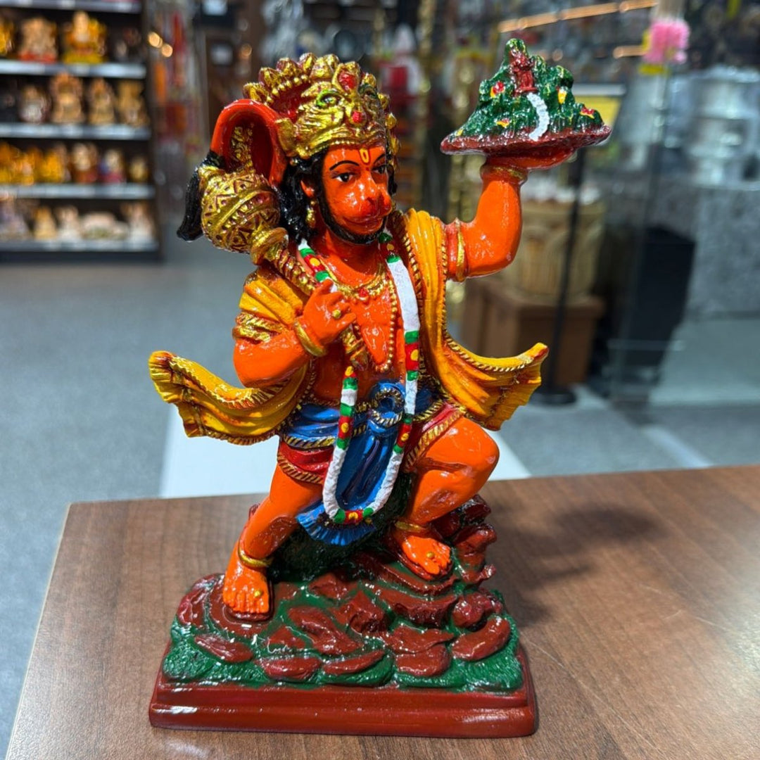 Fibre Hanuman Sendhur Mahaveer - H9inch - ALLI BHAVAN